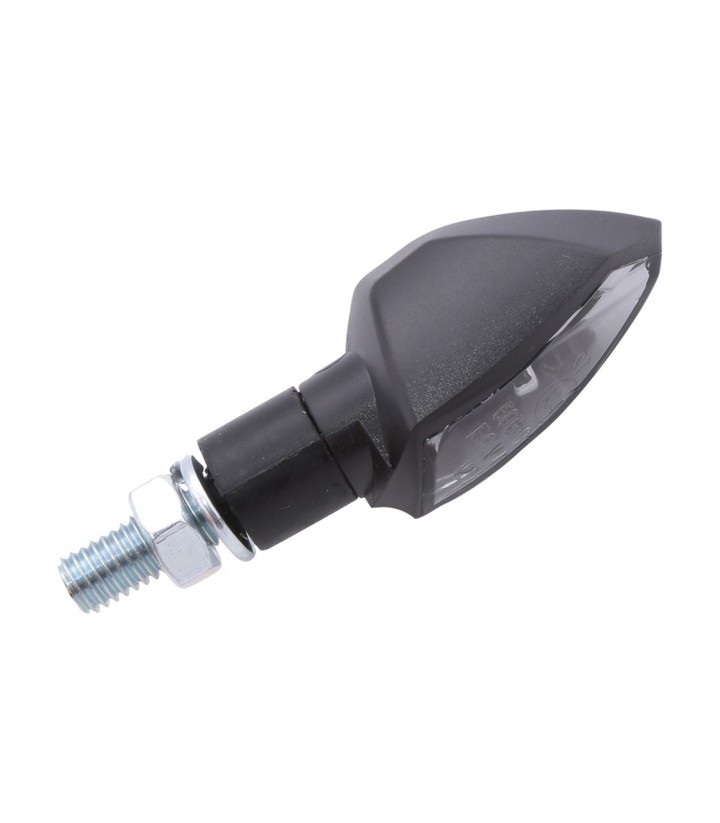 Intermitentes LED Highsider Shield-TS Negro con Cristal Ahumado