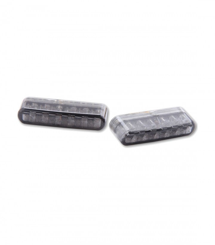 Highsider LED Turn Signals Shorty with Smoked Lens