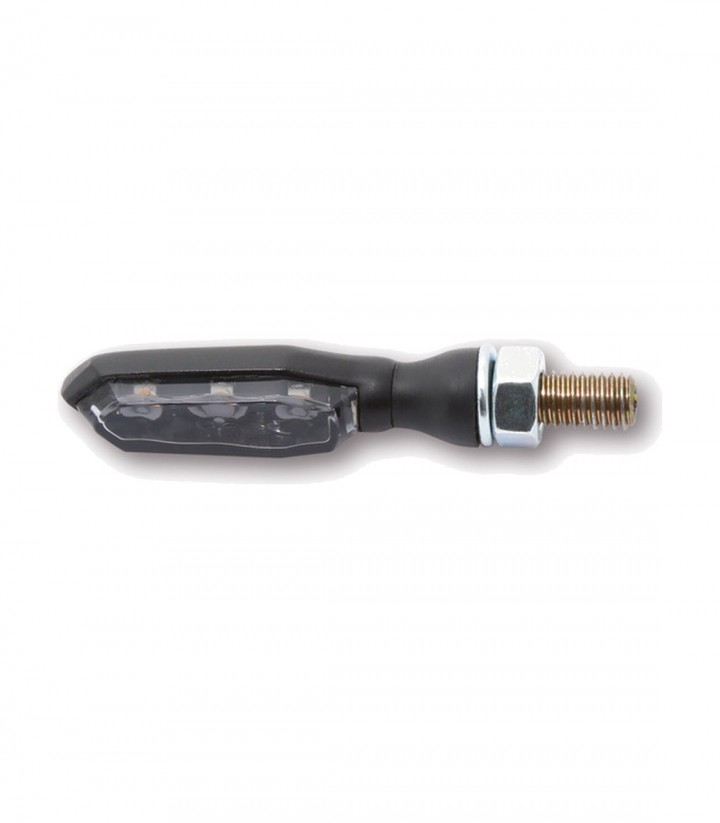 Highsider LED Turn Signals Sonic-X1 Black with Smoked Lens