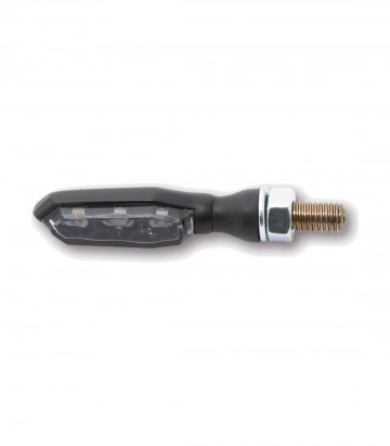 Intermitentes LED Highsider Sonic-X1 Negro con Cristal Ahumado