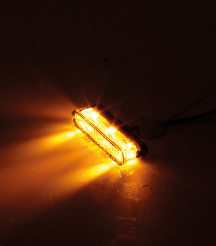 Intermitentes LED Highsider Sonic-X2 Cromado con Cristal Translúcido