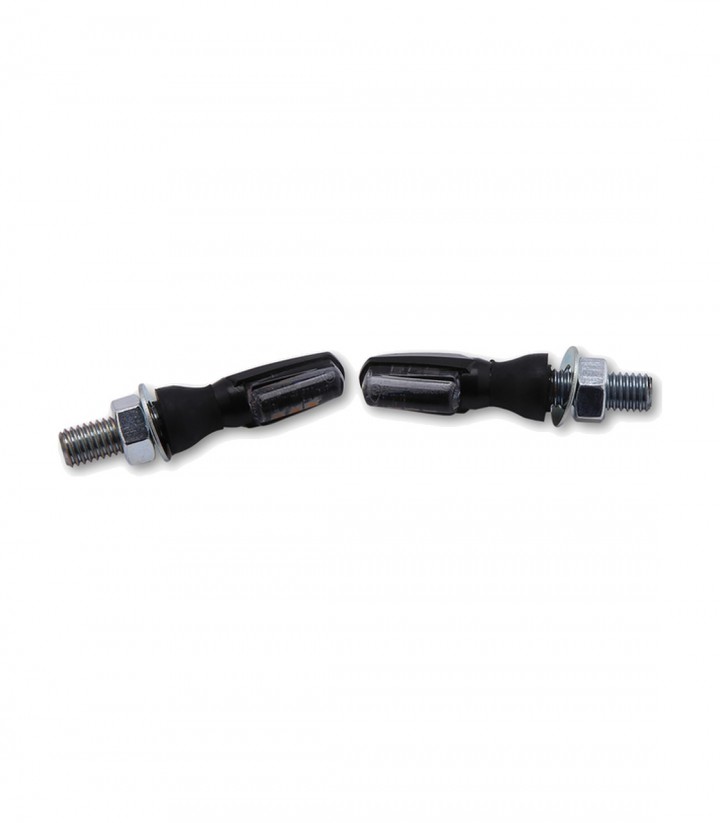 Highsider LED Turn Signals Spark Black with Smoked Lens
