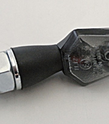 Intermitentes LED Highsider Stream Negro con Cristal Ahumado