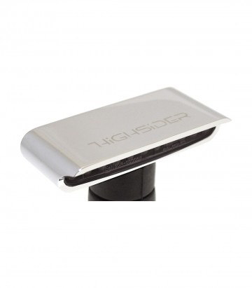 LED-Blinker Highsider Stripe Verchromt mit getöntem Glas