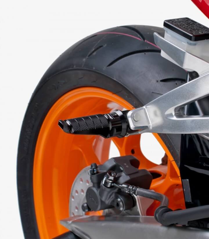Fußrasten Racing von Puig 6301N in der Farbe schwarz
