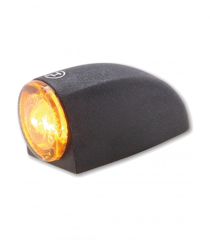 Intermitentes LED Highsider Ton Three Negro con Cristal Ahumado
