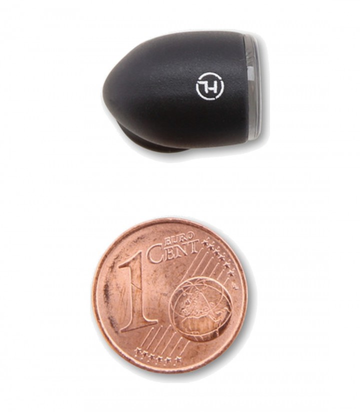 Highsider LED Turn Signals Ton Two Black with Smoked Lens