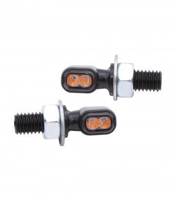 Intermitentes LED Highsider Vision-TS Negro con Cristal Ahumado