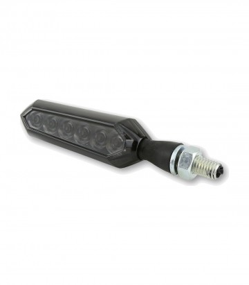 Intermitentes Secuenciales LED Highsider Sora Negro con Cristal Ahumado