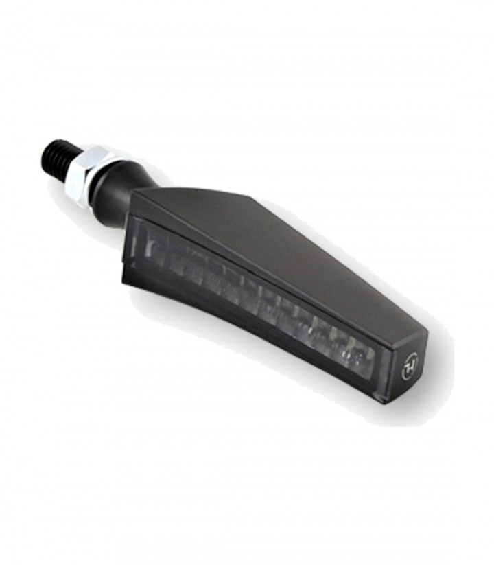 Highsider Sequential LED Turn Signals STS 1 Black with Smoked Lens