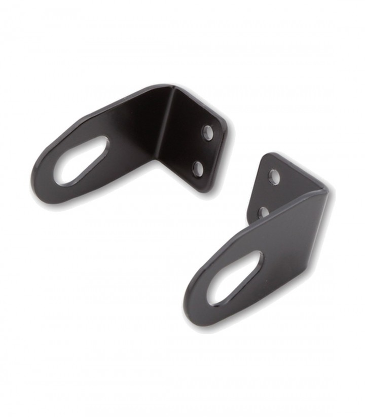 Highsider Original Turn Signal Adapters for License Plate Holder in Black