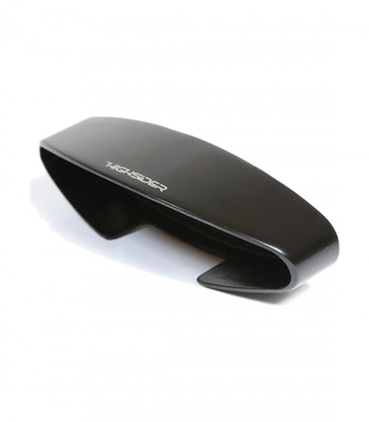Carcasa de Metal Highsider para Piloto Trasero LED en Negro