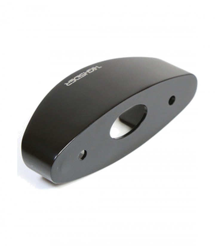Carcasa de Metal Highsider para Piloto Trasero LED en Negro