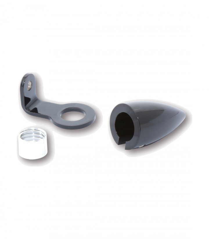 Highsider Housing and Mount for LED Mono Units in Black