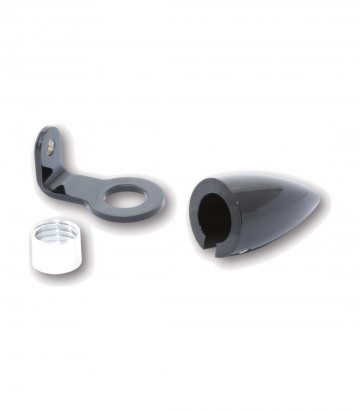 Carcasa y Soporte Highsider para Uds LED Mono en Negro
