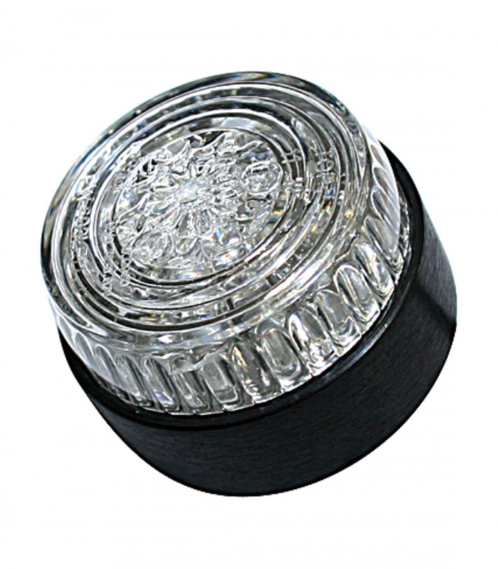 Carcasas de Aluminio Highsider para Intermitente LED Colorado LED en Negro