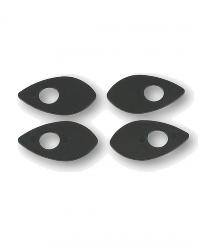 Placa de Montaje Highsider Indy en Negro