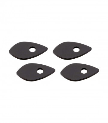 Placas de Montaje para Intermitentes Highsider Indy Spacer en Negro