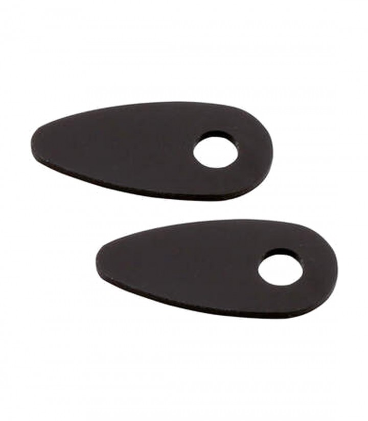 Placas de Montaje para Intermitentes Highsider Indy Spacer en Negro