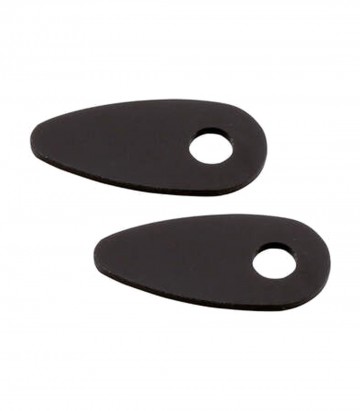 Placas de Montaje para Intermitentes Highsider Indy Spacer en Negro