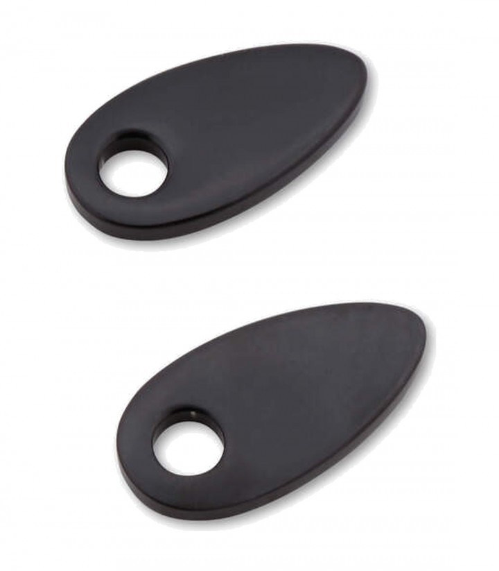 Tapa Espaciadora para Intermitentes Highsider Indy Spacer en Negro