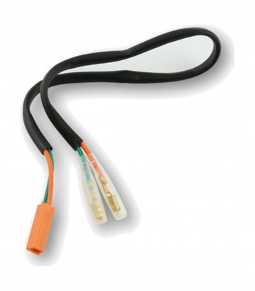 Cables Adaptadores para Mini Intermitentes Highsider para Honda CBR 900 RR Fireblade (SC50) (02-03), Kawasaki KX 85 BIG WHEELS 1