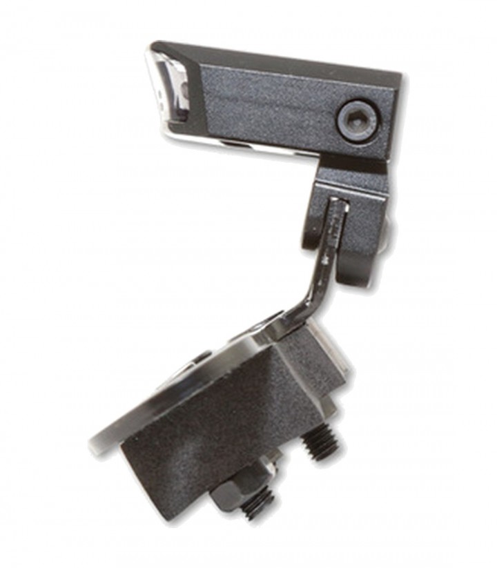 Piloto LED con Soporte de Matrícula Highsider Move Type 2 Negro con Cristal Ahumado