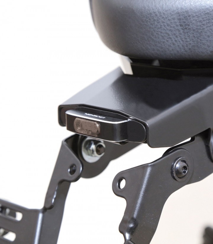 LED-Rücklicht Highsider Conero T2 Schwarz mit getöntem Glas
