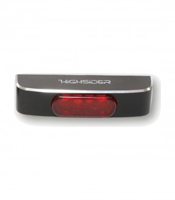 Highsider LED Tail Light Conero T2 Black with Red Lens