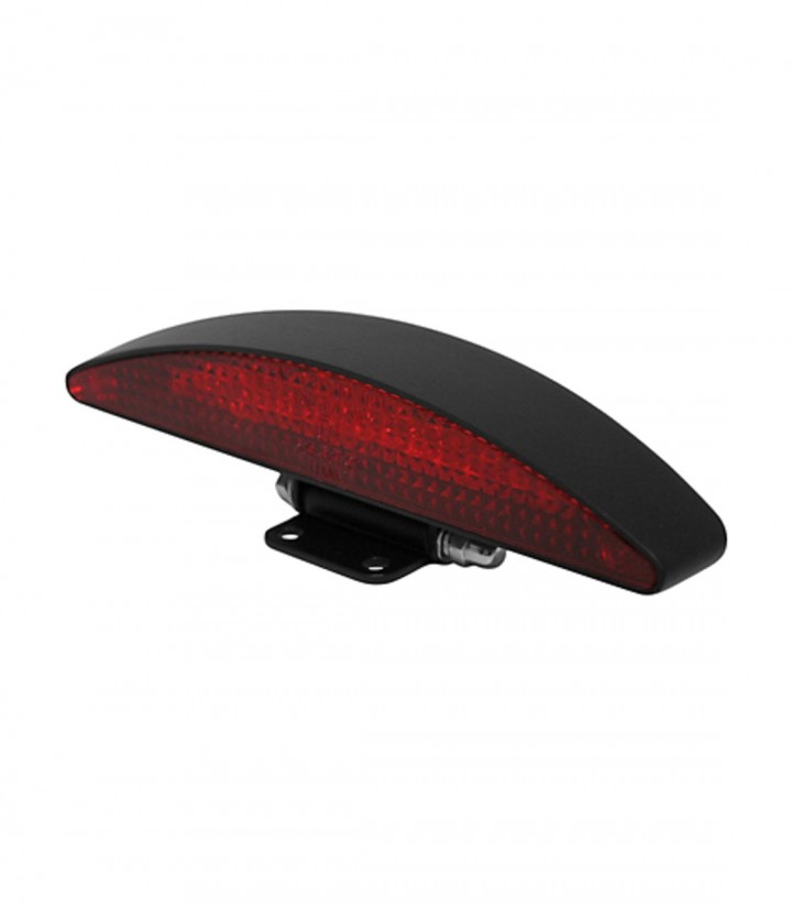 Highsider LED Tail Light Interstate Black with Red Lens