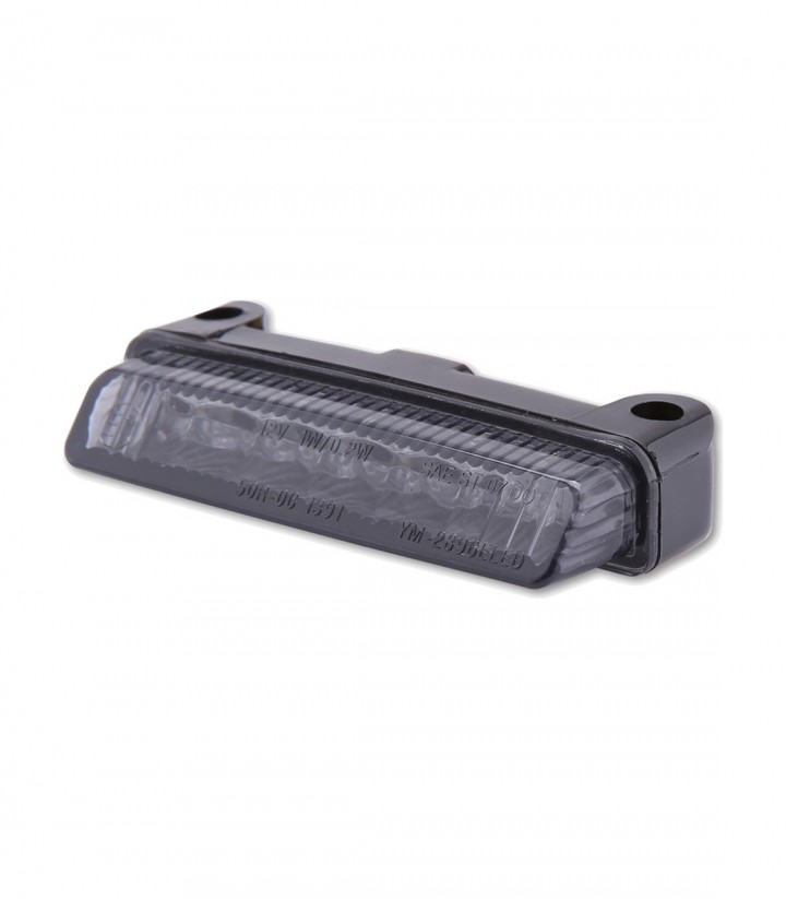 Highsider LED Tail Light Mini Black with Smoked Lens