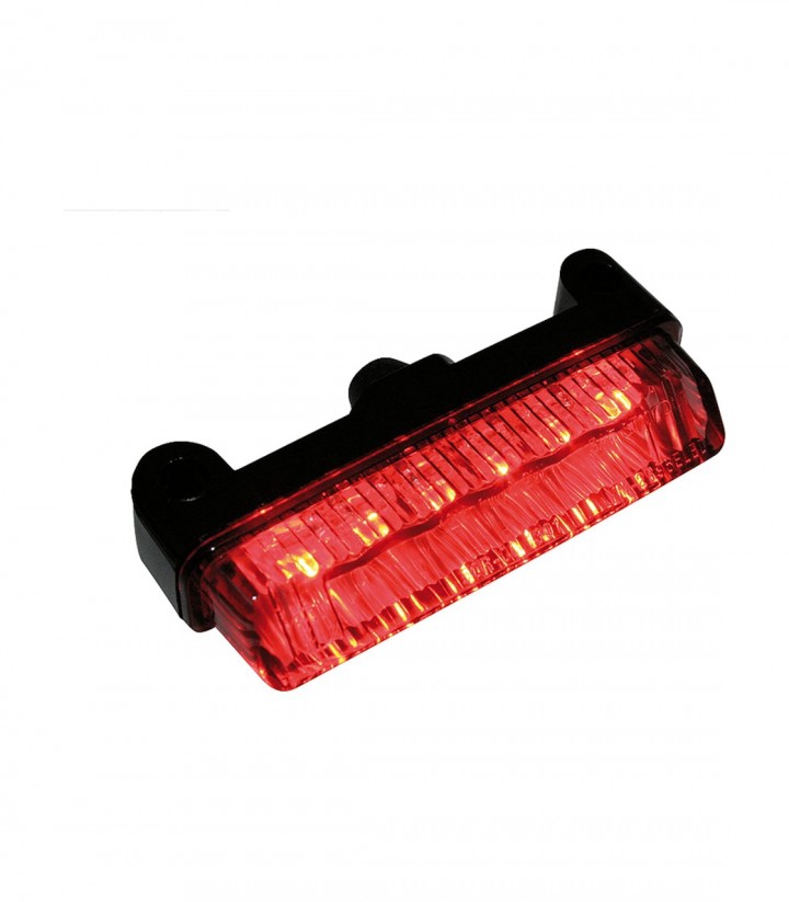 LED-Rücklicht Highsider Mini Schwarz mit getöntem Glas