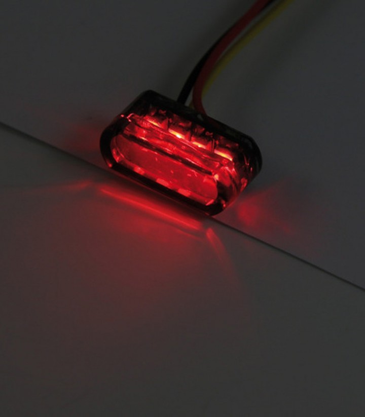 Piloto Trasero LED Highsider Module 1 con Cristal Ahumado