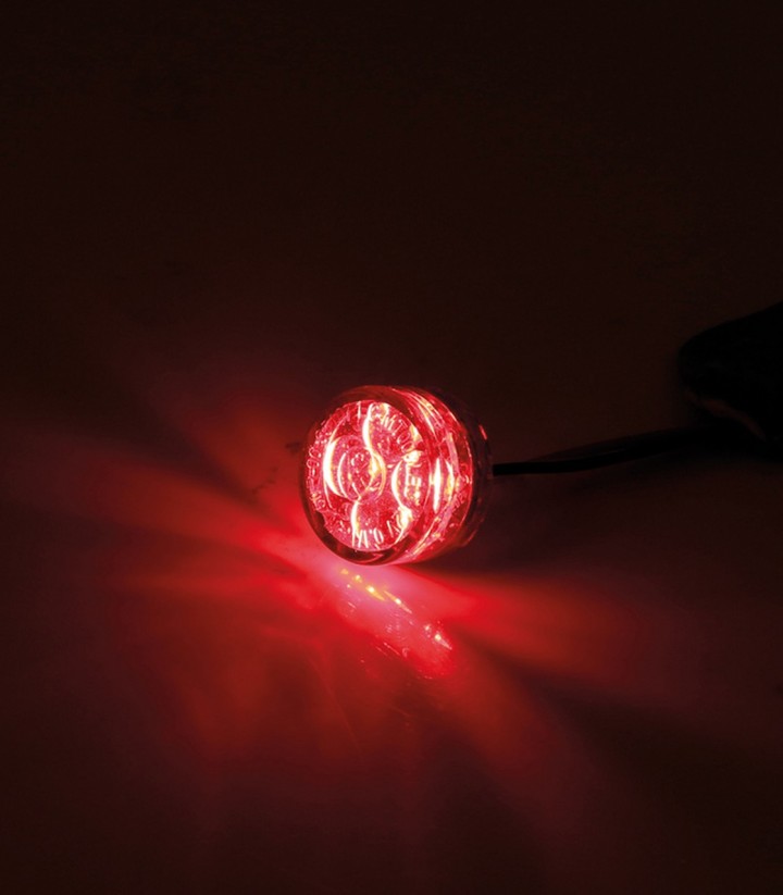 Piloto Trasero LED Highsider Module Sixteen con Cristal Rojo