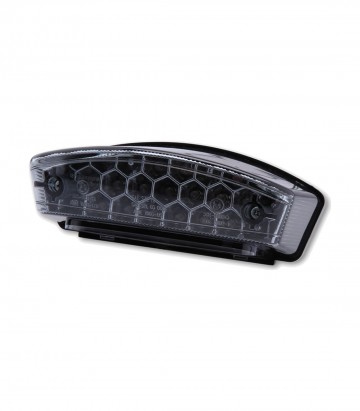 Piloto Trasero LED Highsider Monster Negro con Cristal Ahumado
