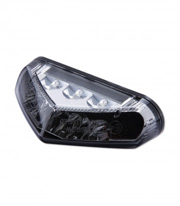 Highsider LED Tail Light Black with Smoked Lens