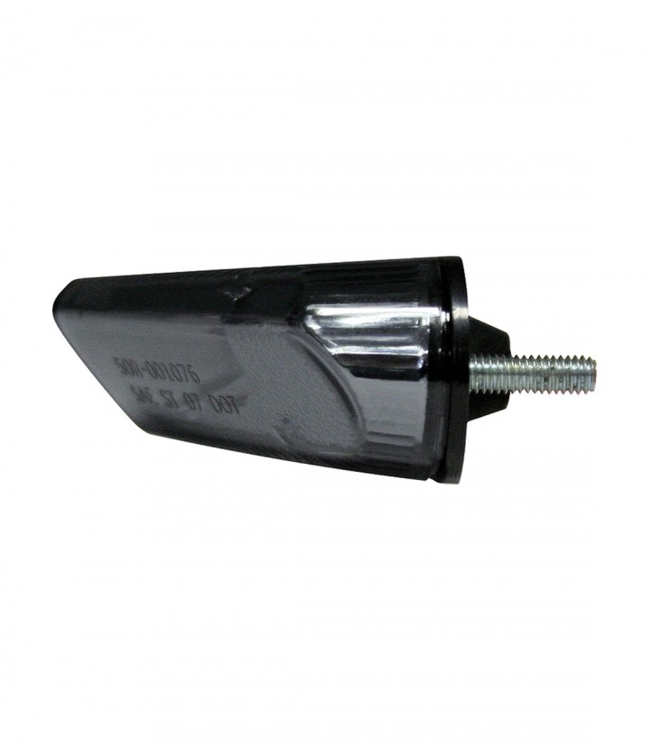 Piloto Trasero LED Highsider Negro con Cristal Ahumado