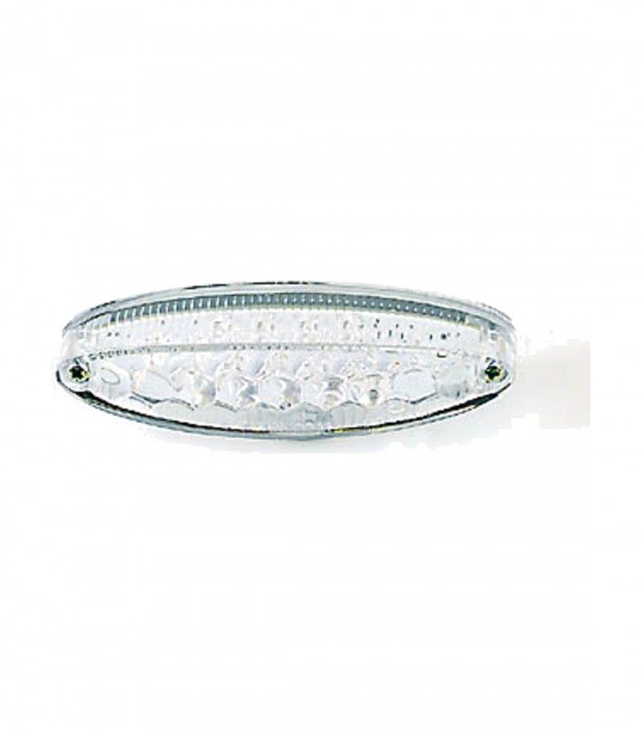 Piloto Trasero LED Highsider Number1 sin Luz de Matrícula con Cristal Transparente
