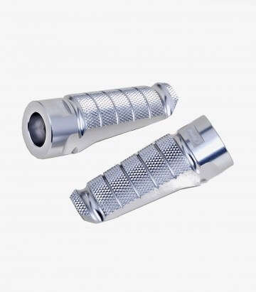 Fußrasten Racing von Puig 6301P in der Farbe silber