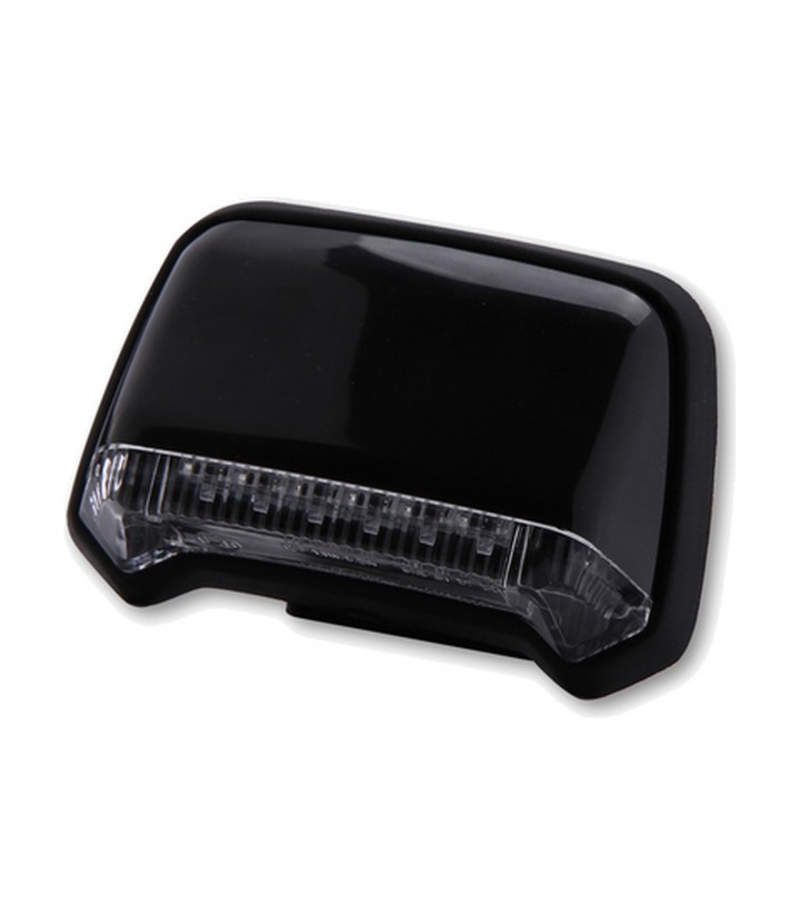 Highsider LED Tail Light for Fender Mounting Black with Clear Lens