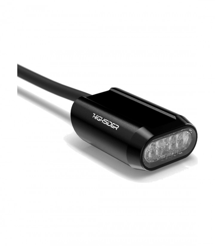 Highsider LED Tail Light Split-RS Black with Clear Lens
