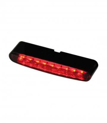 LED-Rücklicht Highsider Stripe Schwarz mit getöntem Glas