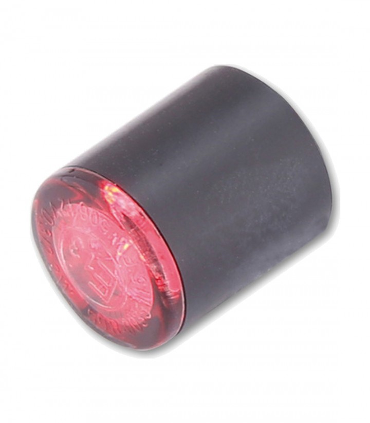 Piloto Trasero LED Highsider Ton Negro con Cristal Ahumado