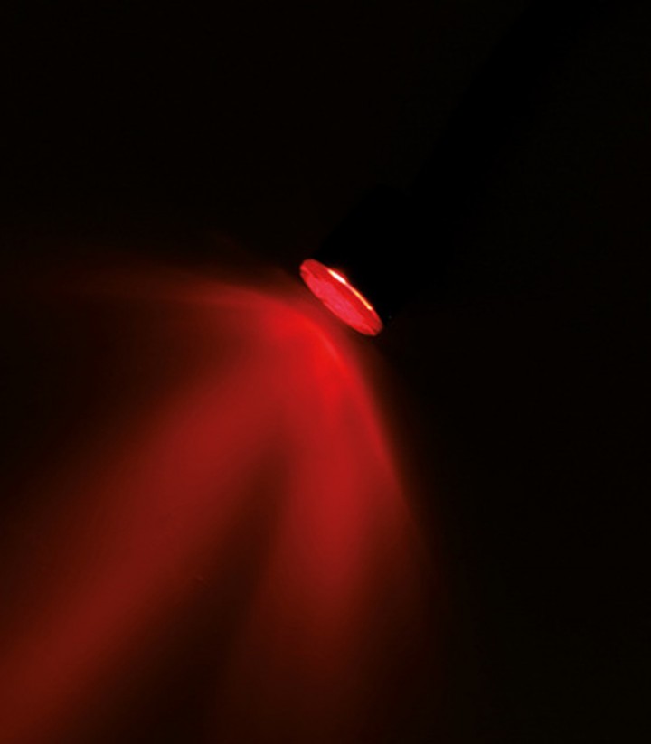 Piloto Trasero LED Highsider Ton Negro con Cristal Ahumado