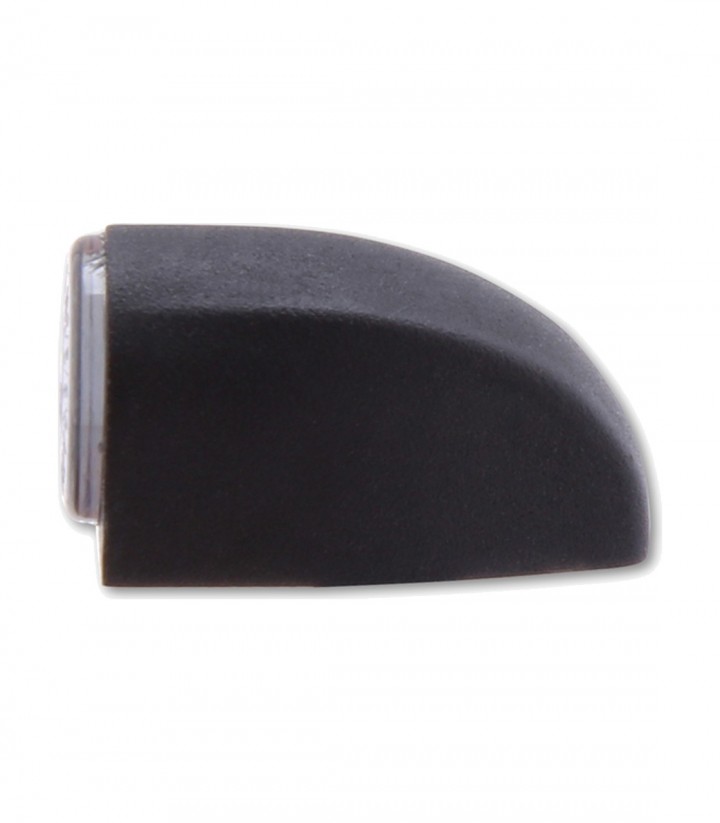 Piloto Trasero LED Highsider Ton Three Negro con Cristal Ahumado