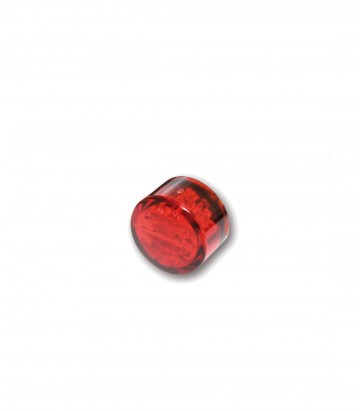 LED-Anbau-Rücklicht Highsider Pin mit rotem Glas