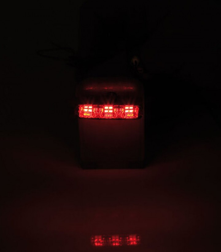 Highsider Tail Lights with Turn Signal Shorty 2 Pro Module 3in1 with Smoked Lens