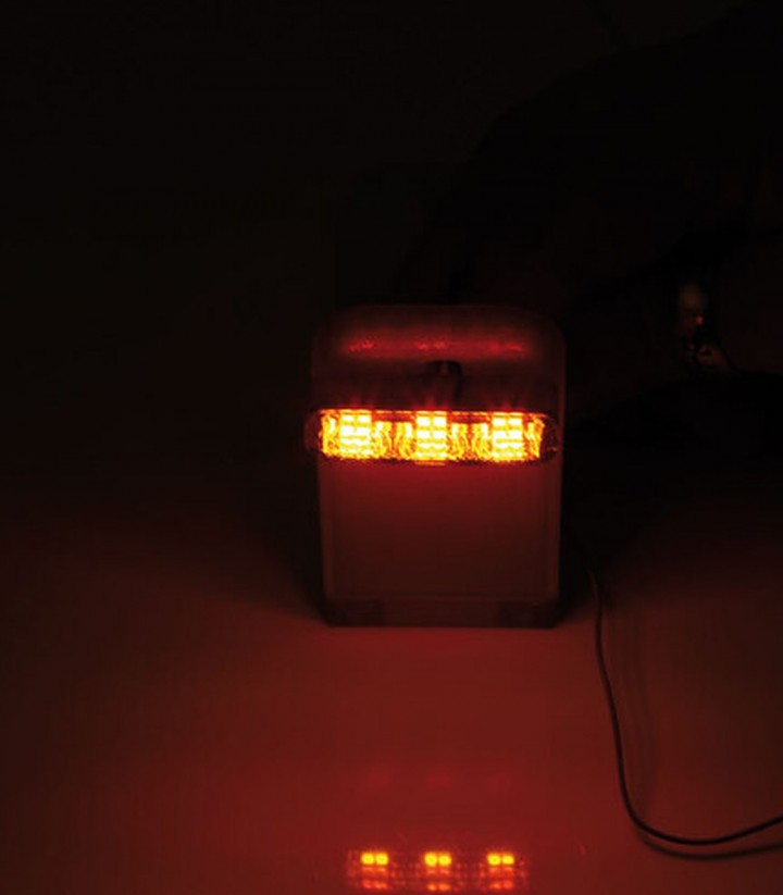 Rücklichter mit Blinker Highsider Shorty 2 Pro Module 3in1 mit getöntem Glas