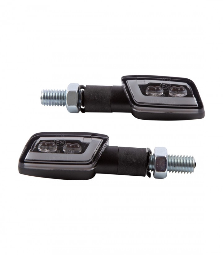LED-Rücklichter mit Blinker Highsider Formula-TS 3in1 Schwarz mit getöntem Glas