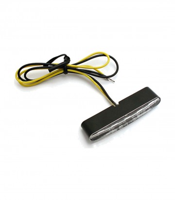 Highsider LED Tail Lights with Turn Signal Little Bronx Gold with Smoked Lens